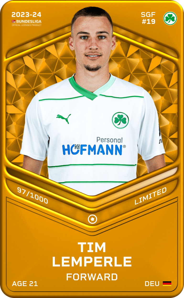 Tim Lemperle 2023-24 • Limited 97/1000