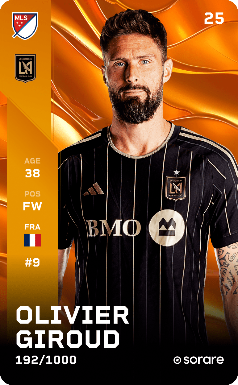 Olivier Giroud 2025-26 • Limited 192/1000