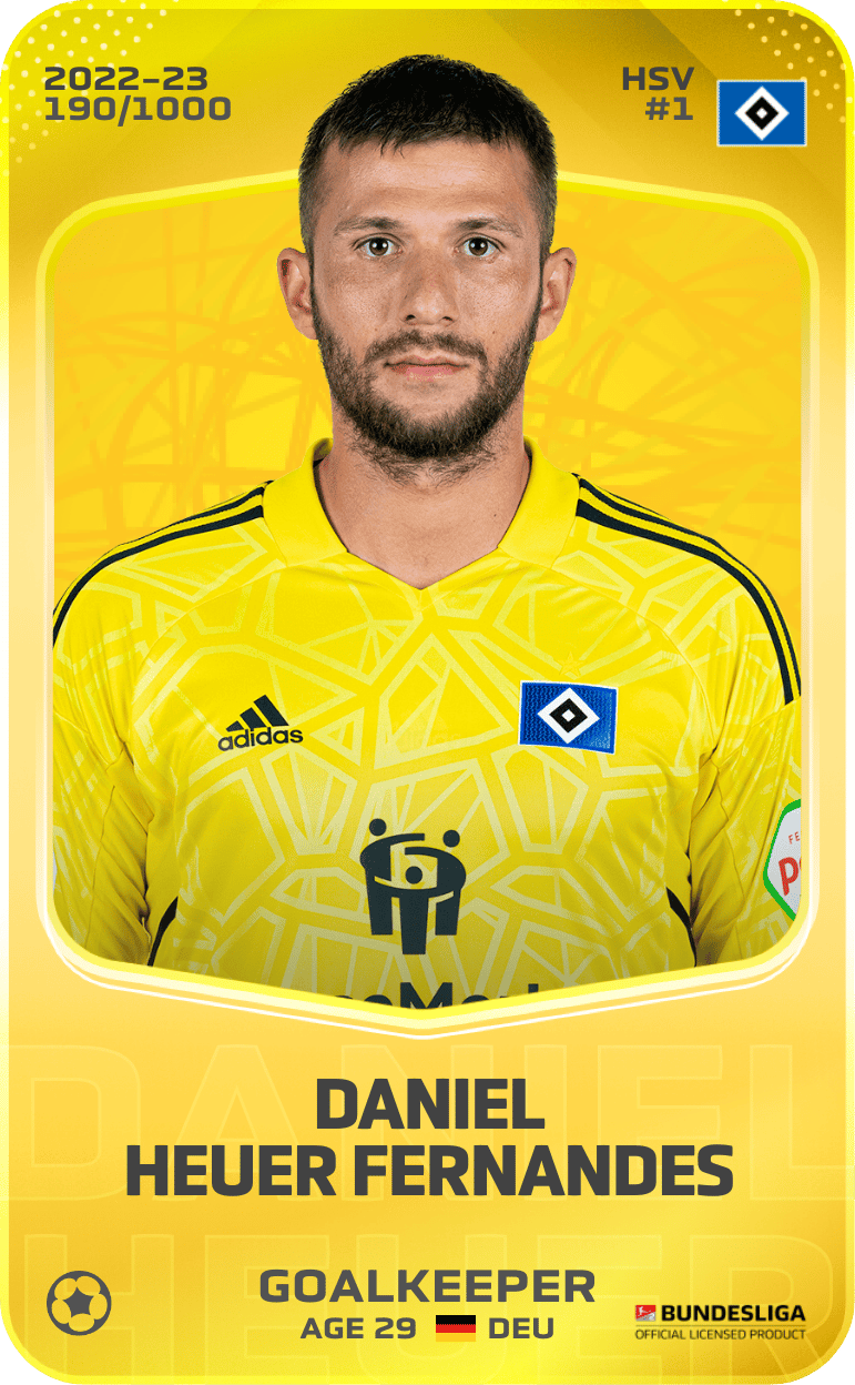Daniel Heuer Fernandes 2022-23 • Limited 190/1000