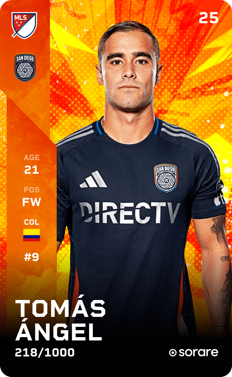 Tomás Ángel 2025-26 • Limited 218/1000