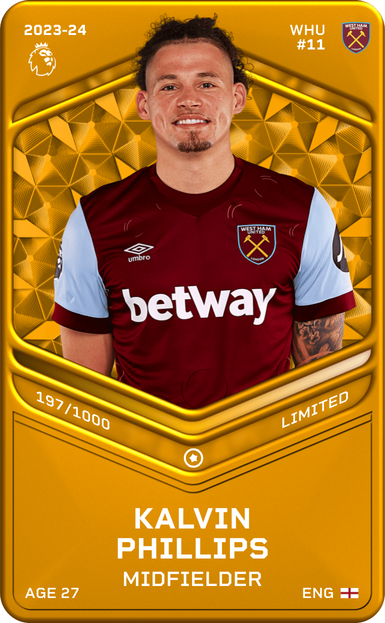 Kalvin Phillips 2023-24 • Limited 197/1000