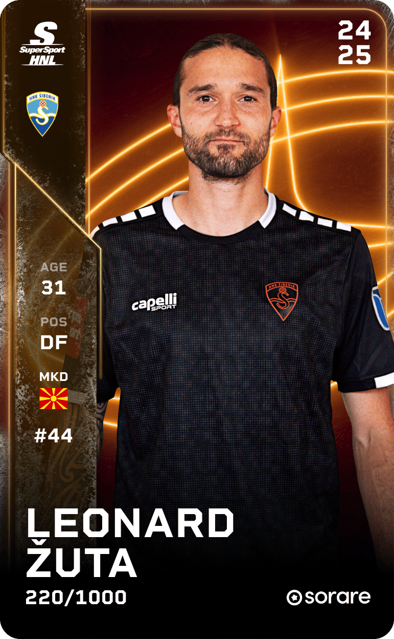 Leonard Zuta 2024-25 • Limited 220/1000