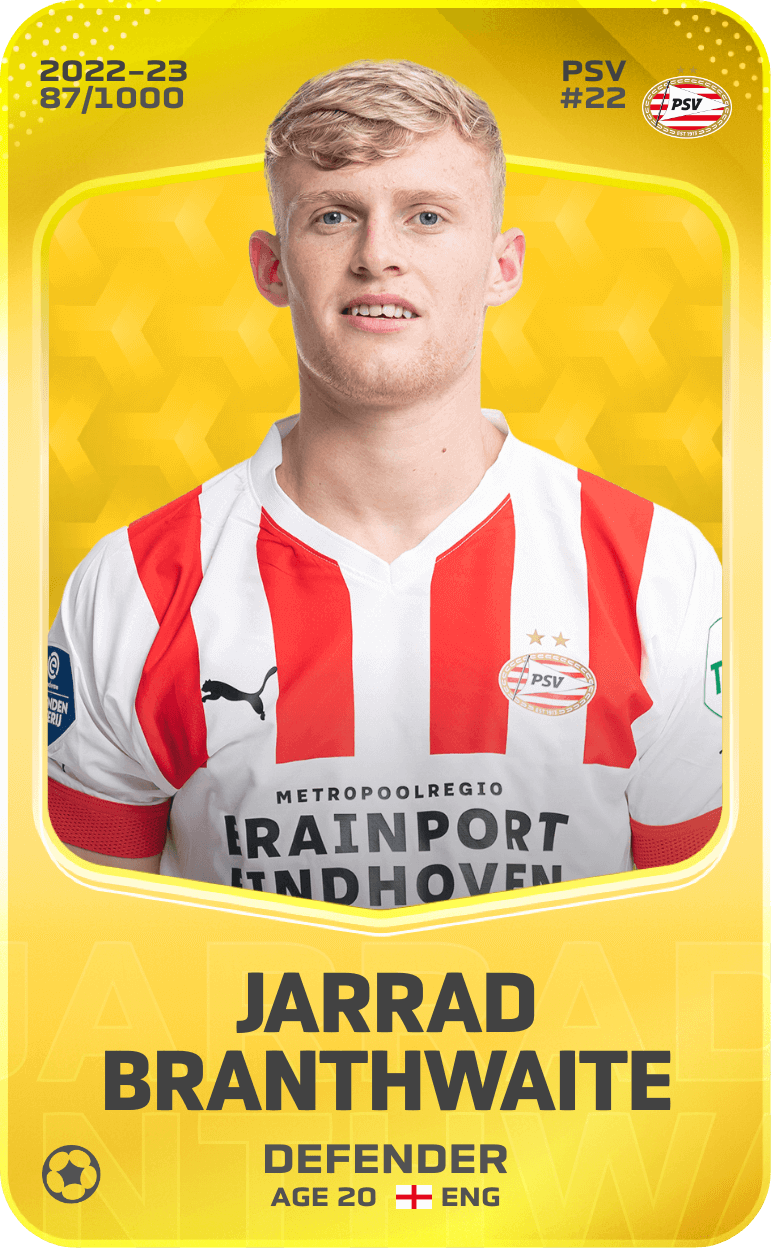 Jarrad Branthwaite 2022-23 • Limited 87/1000