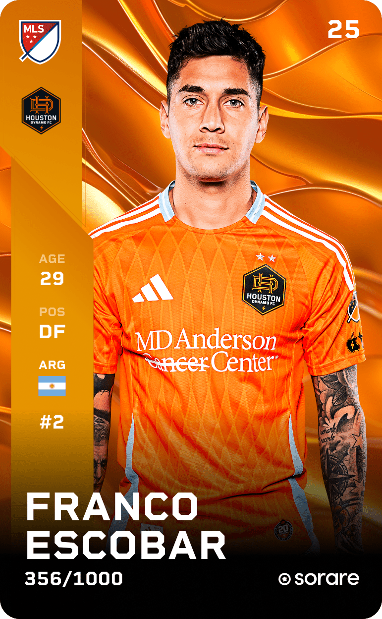 Franco Escobar 2025-26 • Limited 356/1000