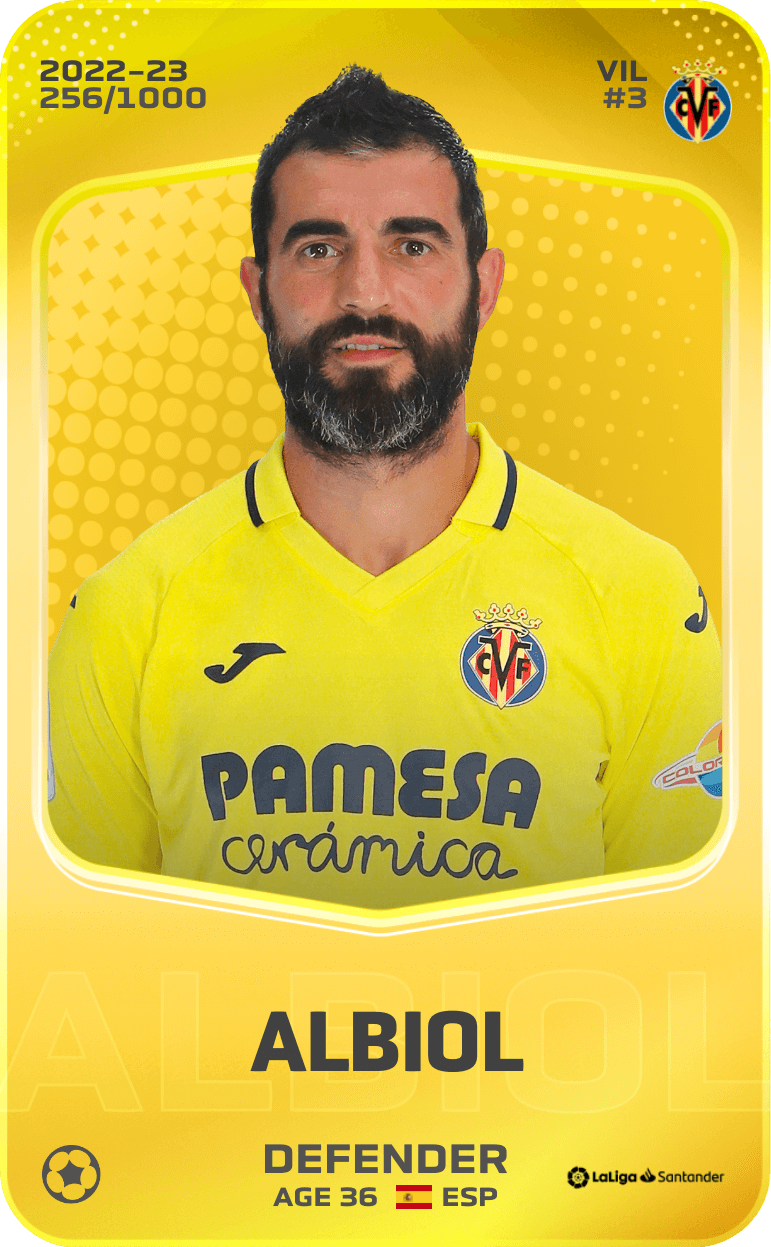 Albiol 2022-23 • Limited 256/1000