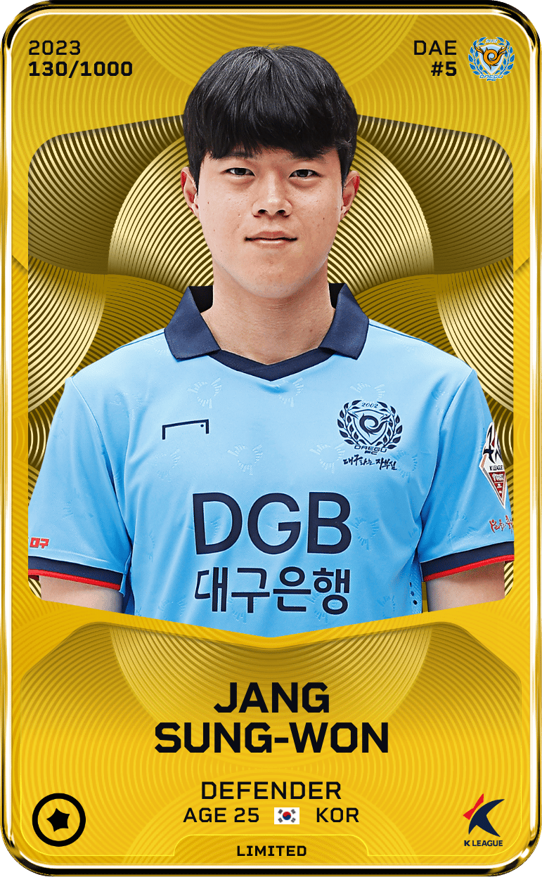 Jang Sung-Won 2023-24 • Limited 130/1000