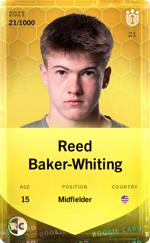 Reed Baker-Whiting 2021-22 • Limited 21/1000