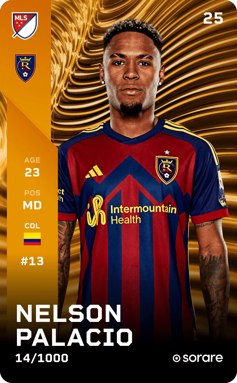 Nelson Palacio 2025-26 • Limited 14/1000