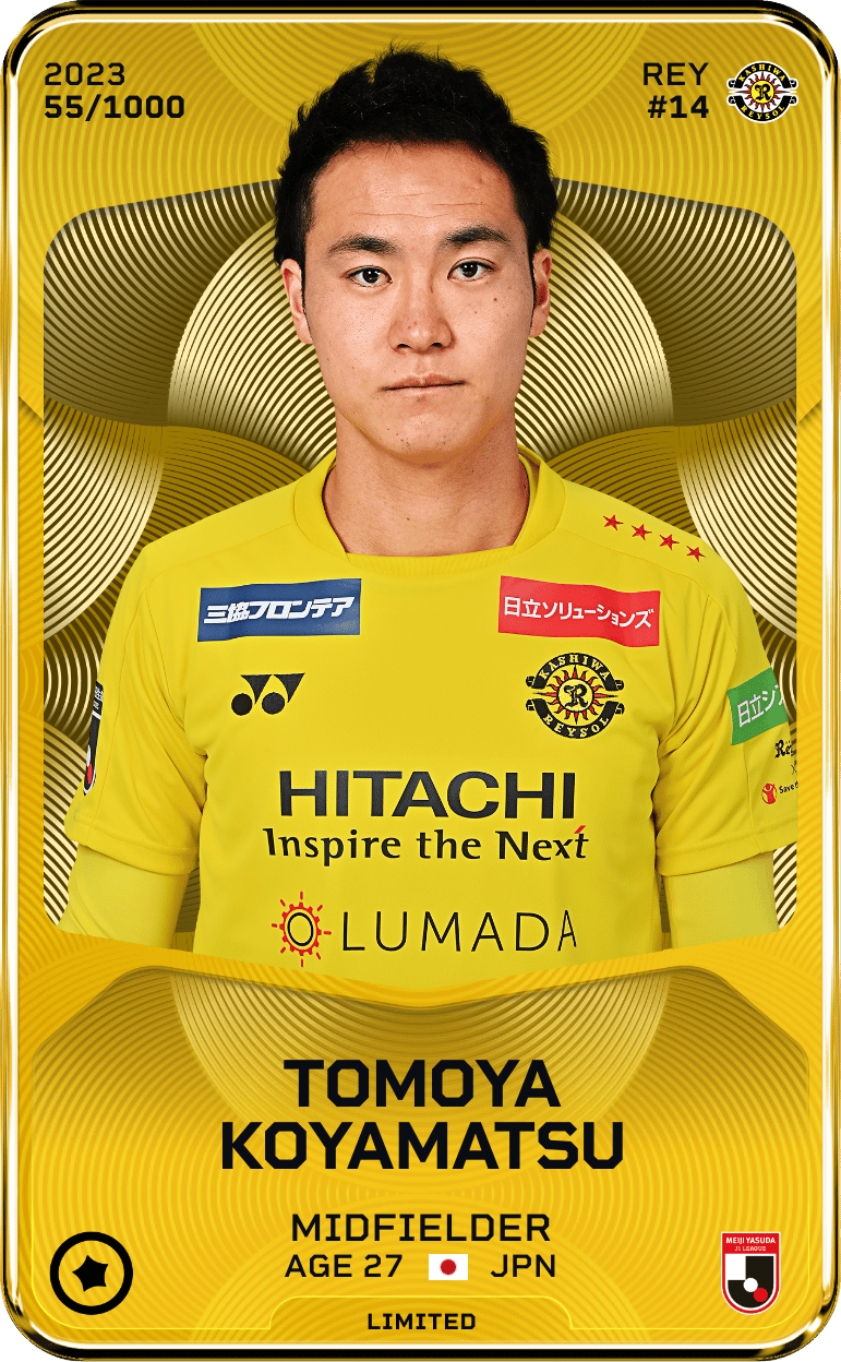TOMOYA KOYAMATSU 2023-24 • Limited 55/1000