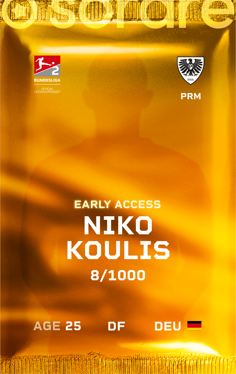 Niko Koulis 2024-25 • Limited 8/1000