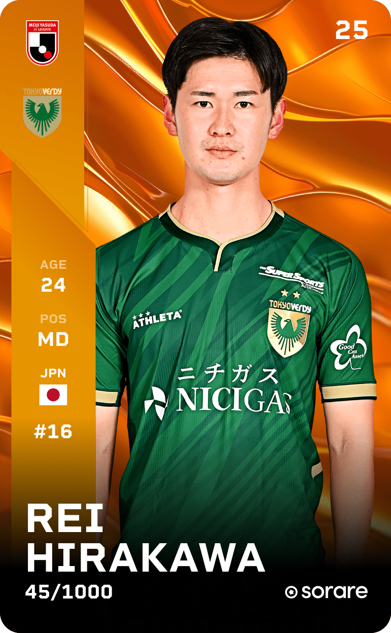 Rei Hirakawa 2025-26 • Limited 45/1000