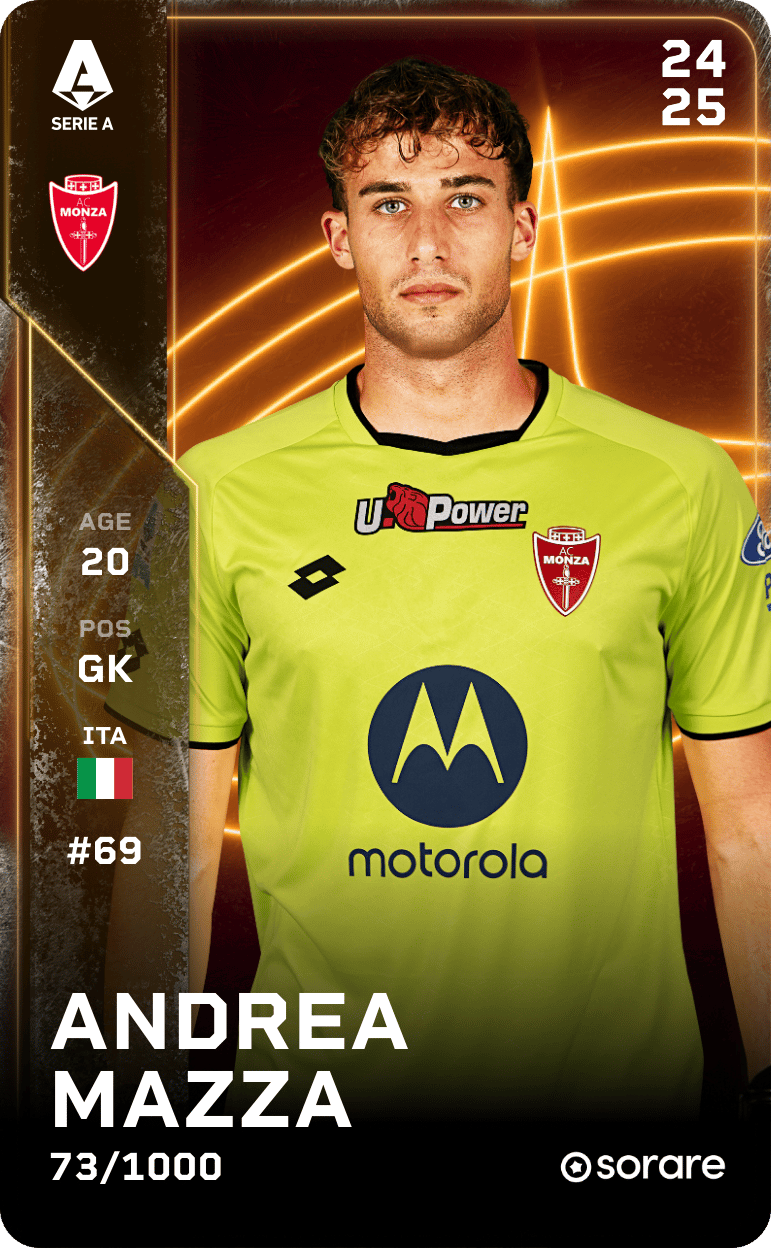 Andrea Mazza 2024-25 • Limited 73/1000