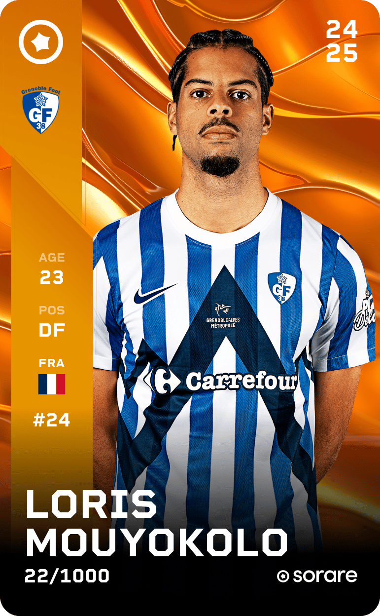 Loris Mouyokolo 2024-25 • Limited 22/1000