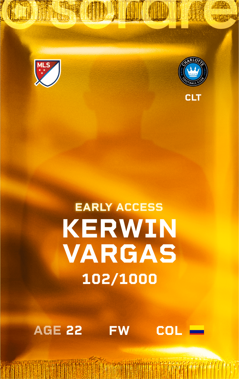 Kerwin Vargas 2025-26 • Limited 102/1000