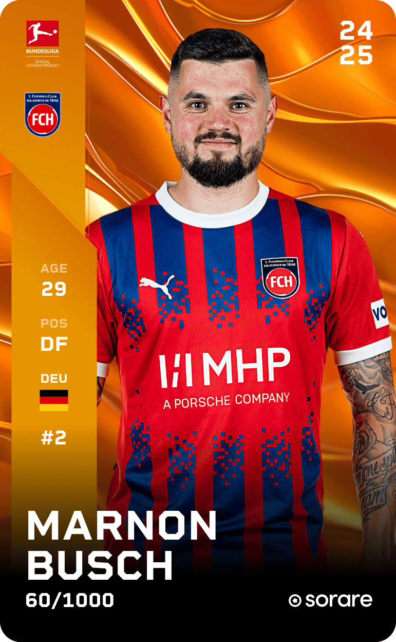 Marnon Busch 2024-25 • Limited 60/1000