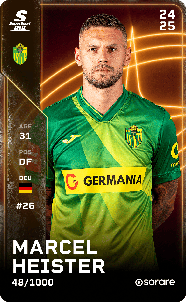 Marcel Heister 2024-25 • Limited 48/1000