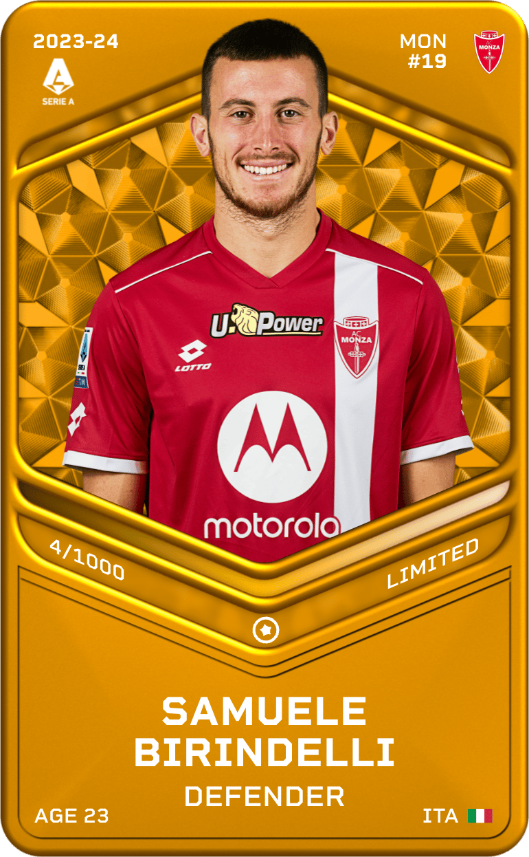 Samuele Birindelli 2023-24 • Limited 4/1000