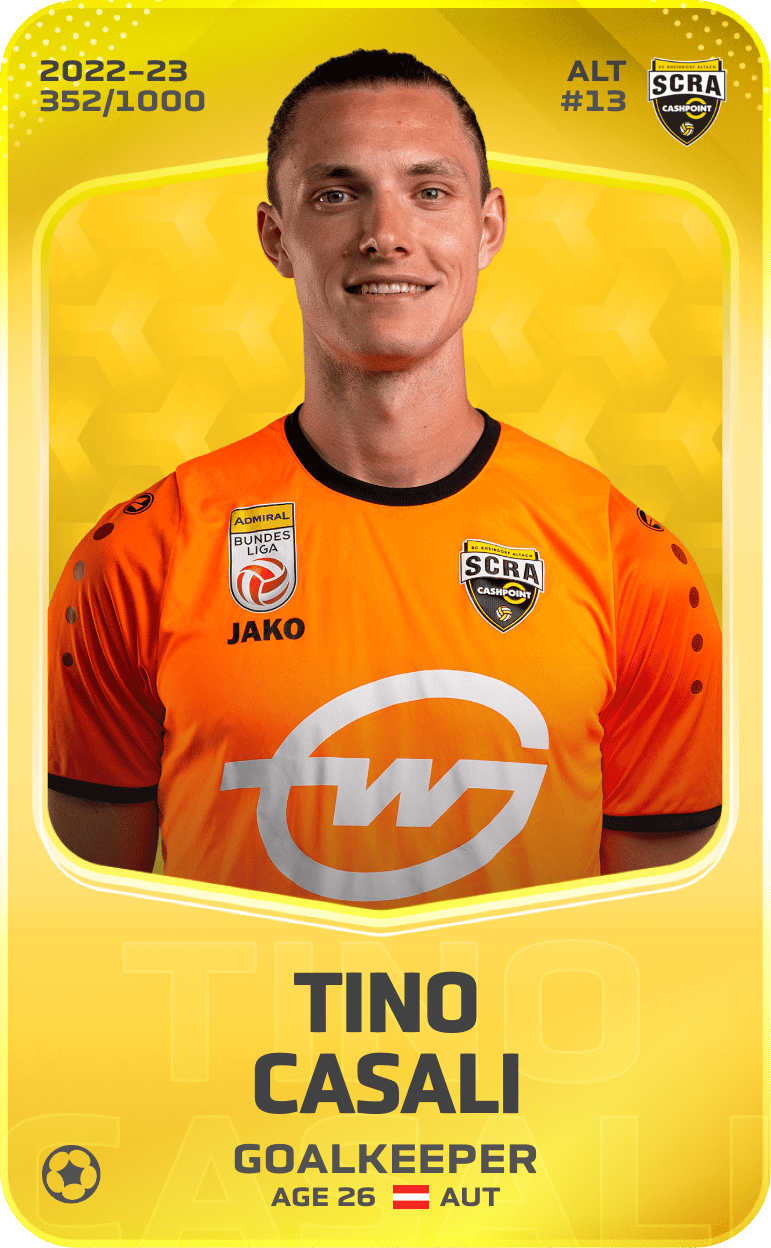 Tino Casali 2022-23 • Limited 352/1000