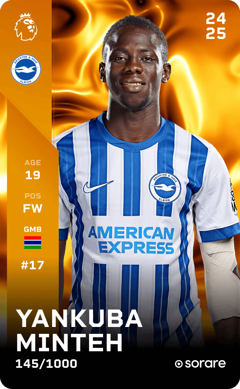 Yankuba Minteh 2024-25 • Limited 145/1000