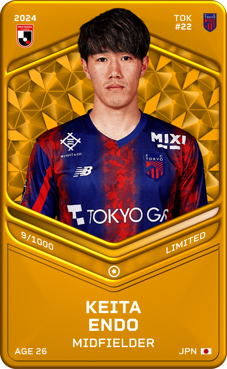Keita Endo 2024-25 • Limited 9/1000