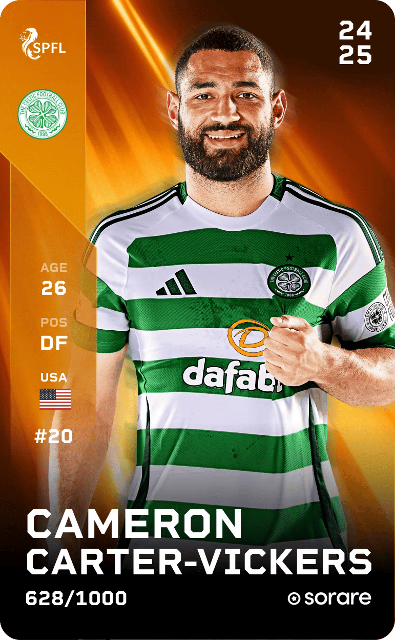 Cameron Carter-Vickers 2024-25 • Limited 628/1000