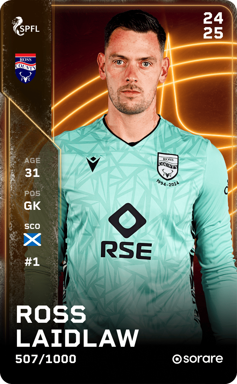 Ross Laidlaw 2024-25 • Limited 507/1000