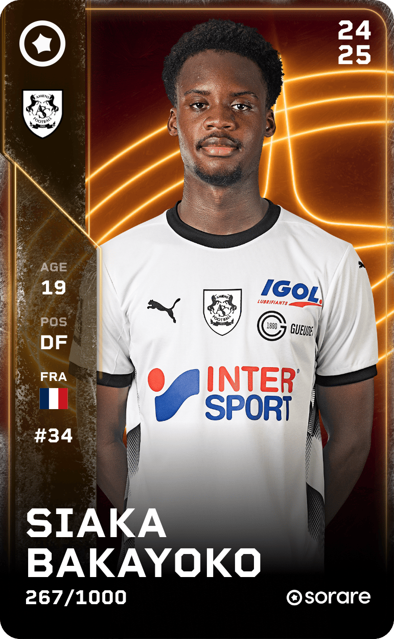 Siaka Bakayoko 2024-25 • Limited 267/1000