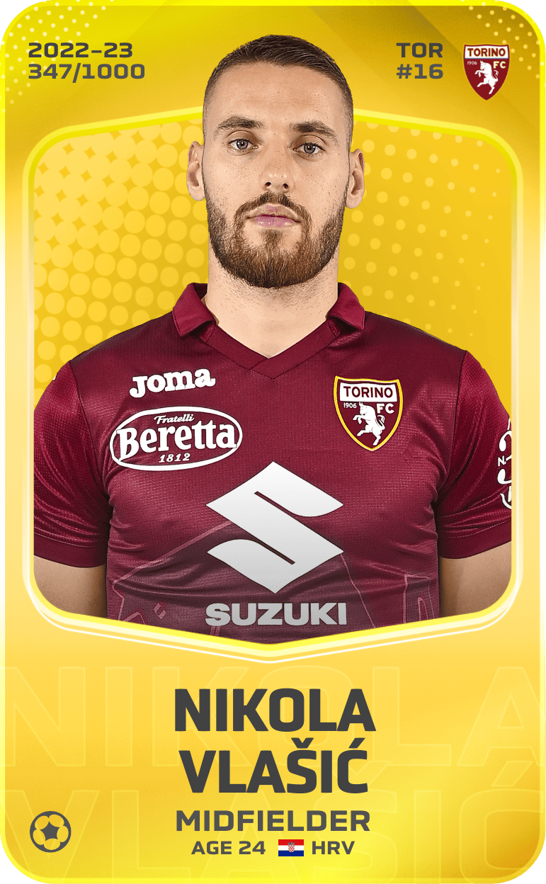 Nikola Vlašić 2022-23 • Limited 347/1000