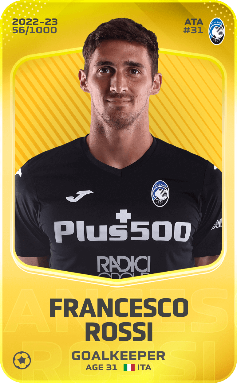 Francesco Rossi 2022-23 • Limited 56/1000
