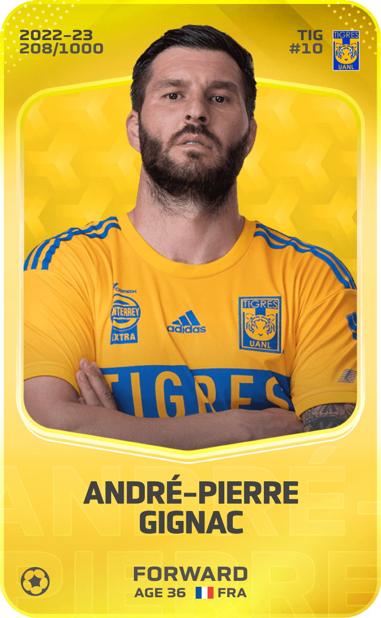 André-Pierre Gignac 2022-23 • Limited 208/1000