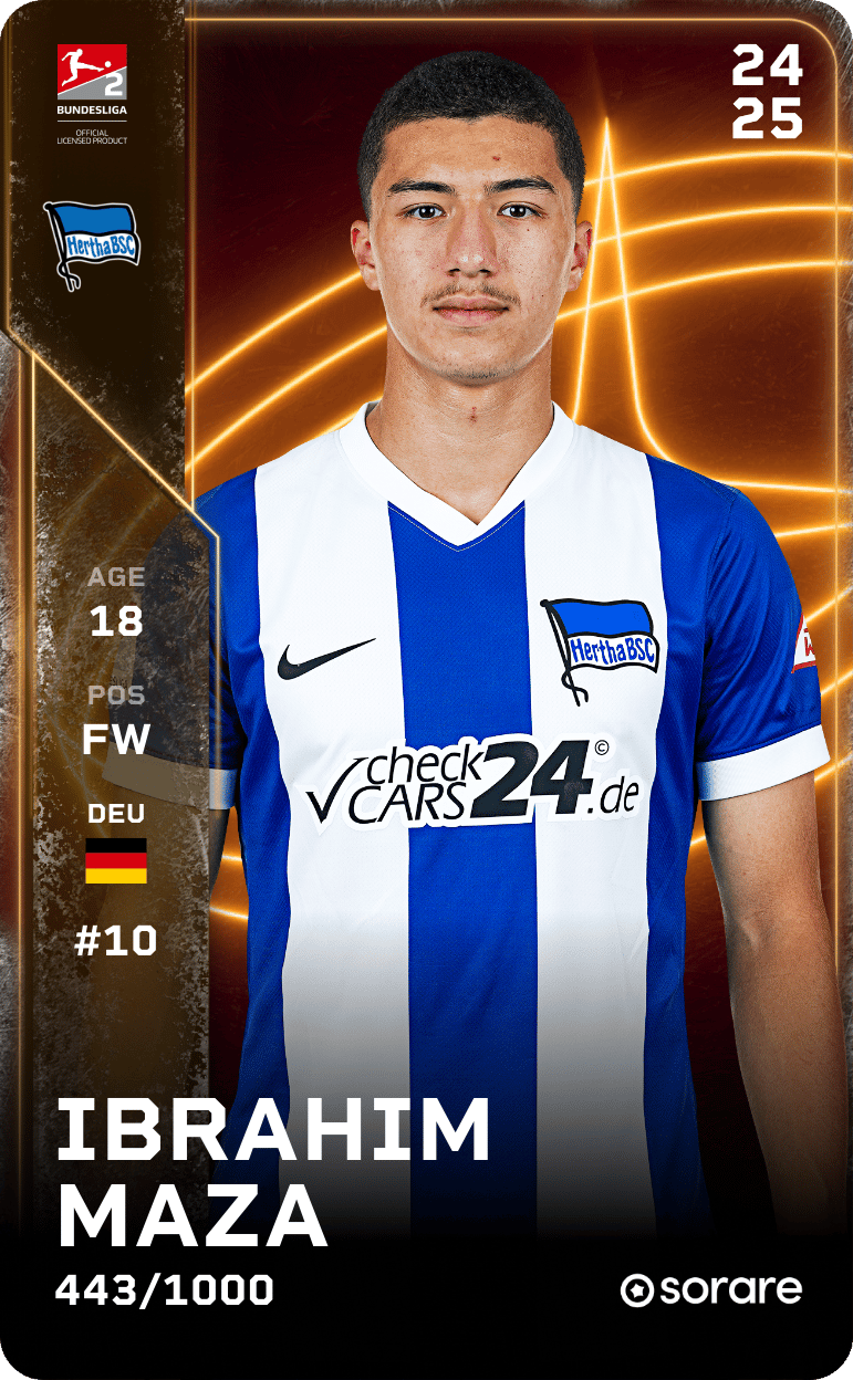 Ibrahim Maza 2024-25 • Limited 443/1000