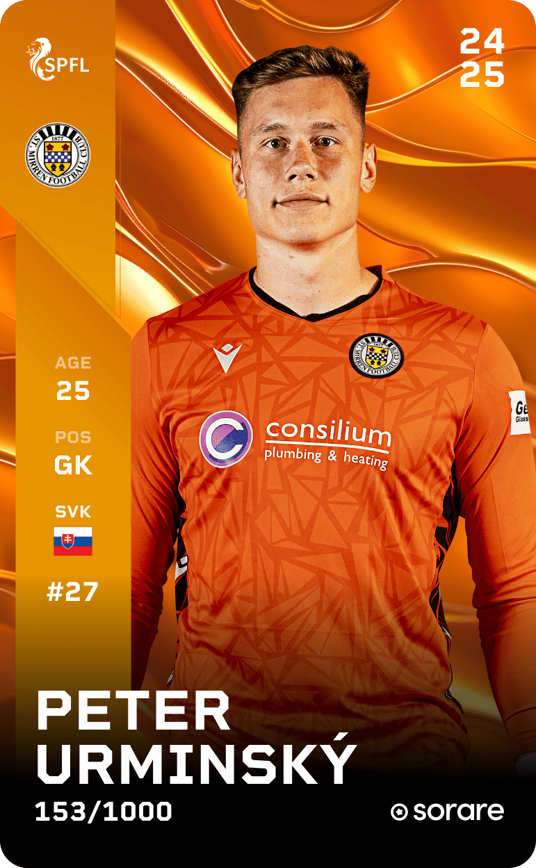 Peter Urminský 2024-25 • Limited 153/1000