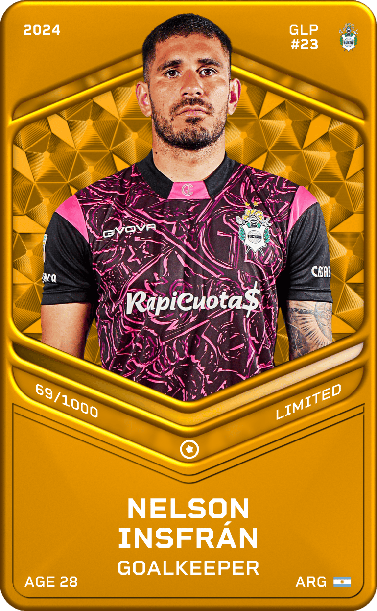 Nelson Insfrán 2024-25 • Limited 69/1000