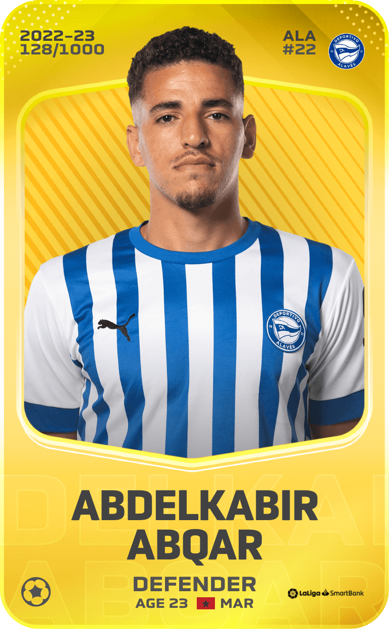 Abdelkabir Abqar 2022-23 • Limited 128/1000