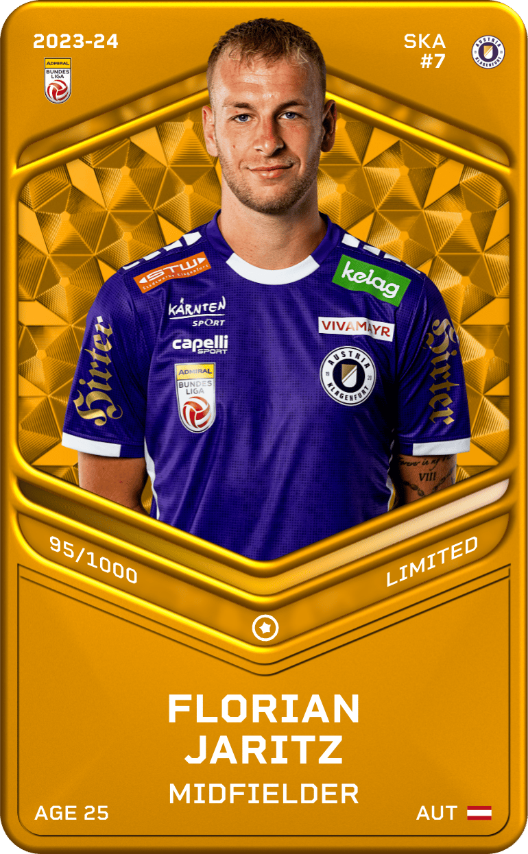Florian Jaritz 2023-24 • Limited 95/1000