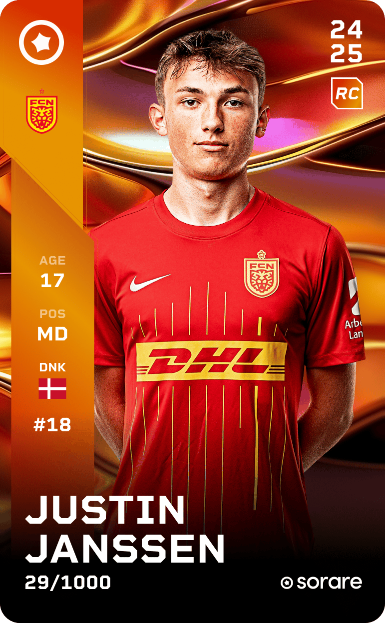 Justin Janssen 2024-25 • Limited 29/1000