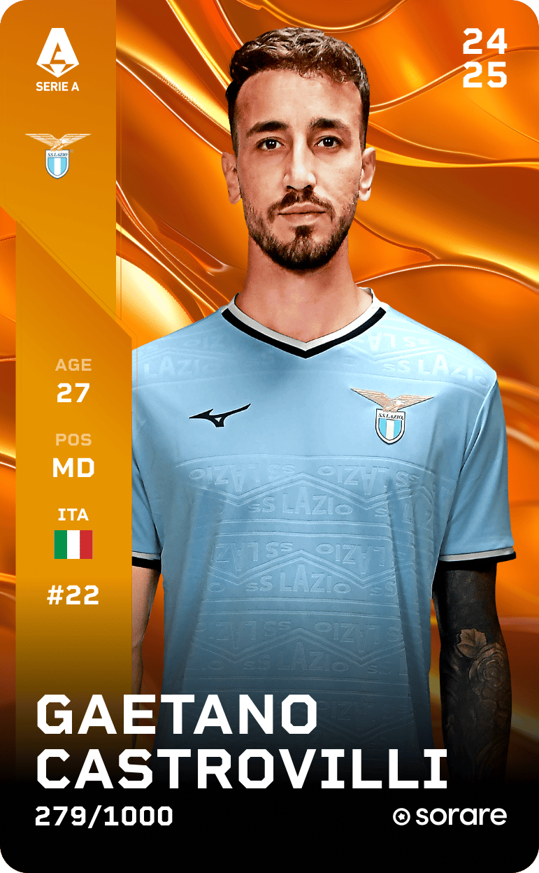 Gaetano Castrovilli 2024-25 • Limited 279/1000