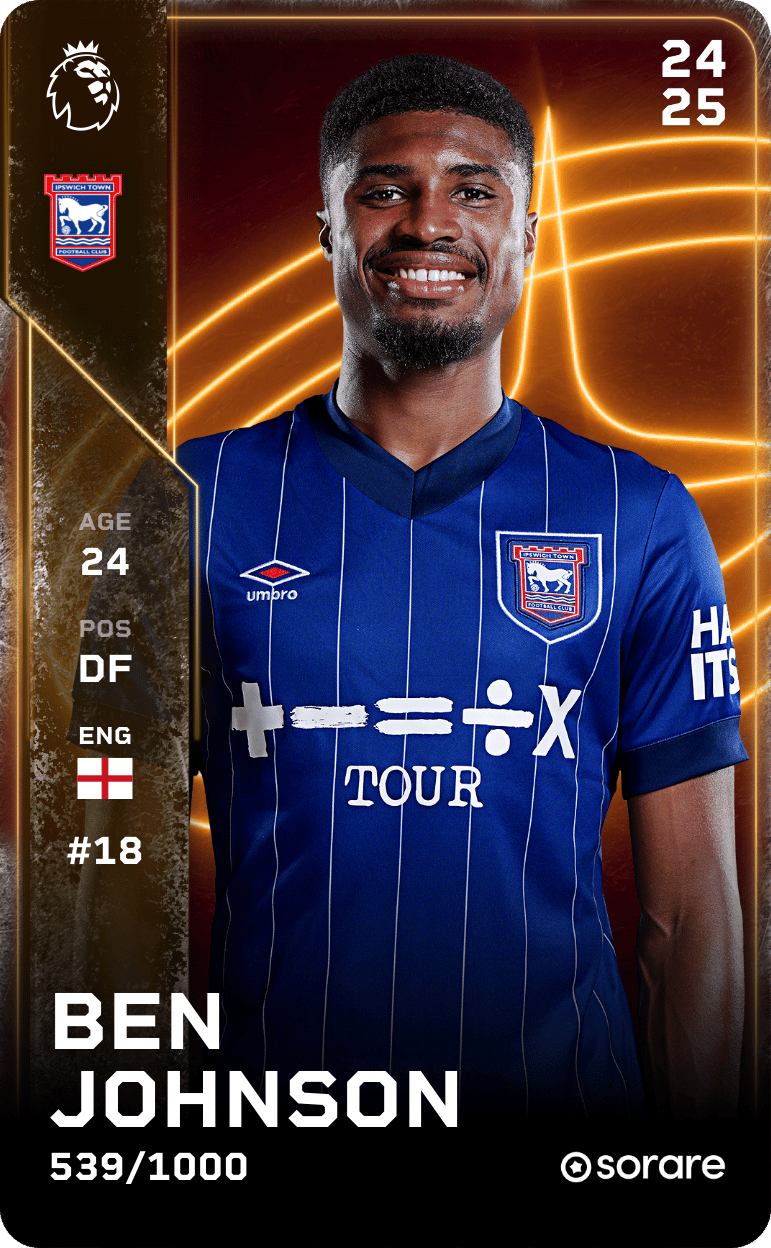 Ben Johnson 2024-25 • Limited 539/1000