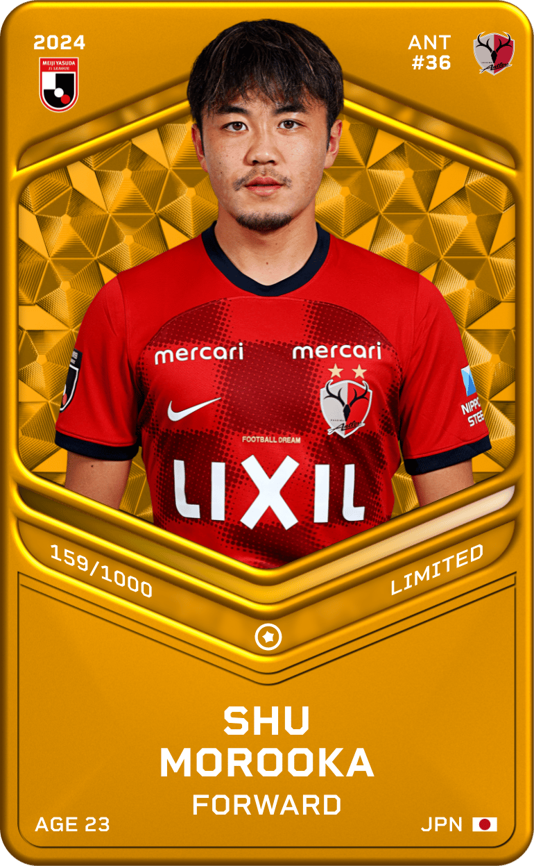 Shu Morooka 2024-25 • Limited 159/1000