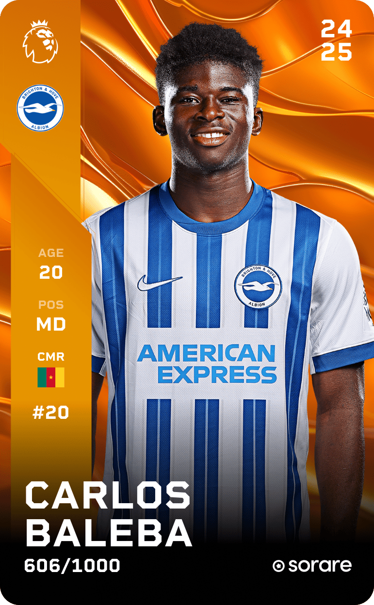 Carlos Baleba 2024-25 • Limited 606/1000