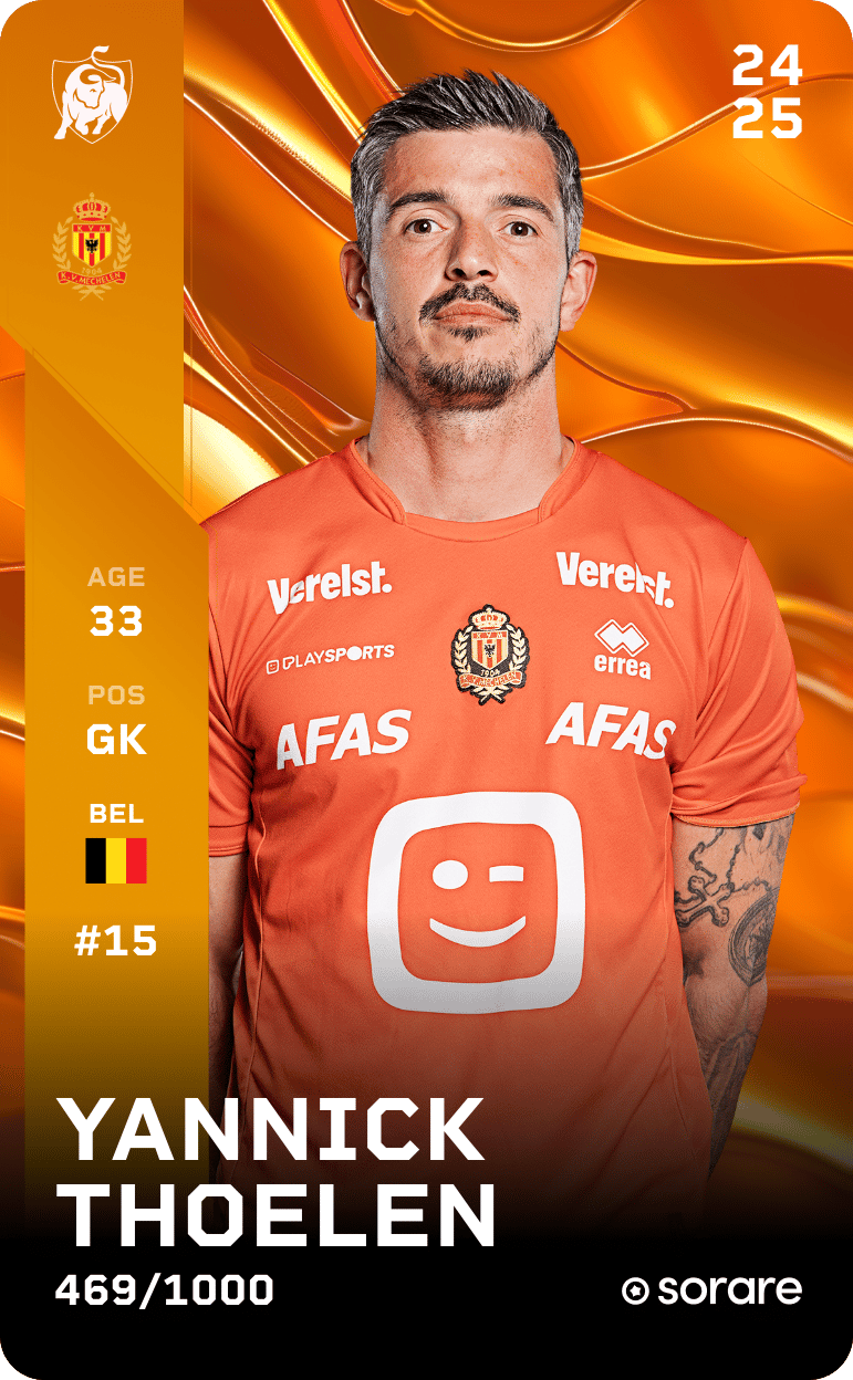 Yannick Thoelen 2024-25 • Limited 469/1000