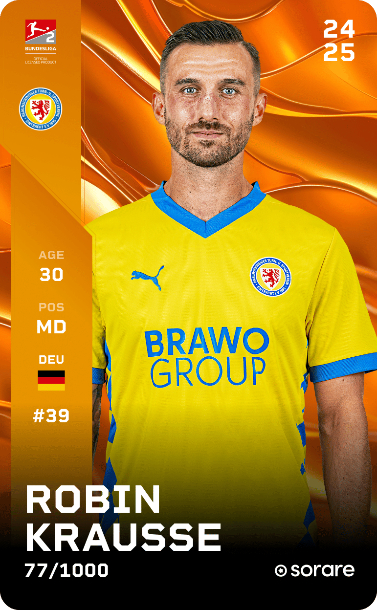 Robin Krauße 2024-25 • Limited 77/1000