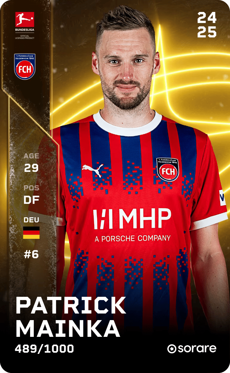 Patrick Mainka 2024-25 • Limited 489/1000