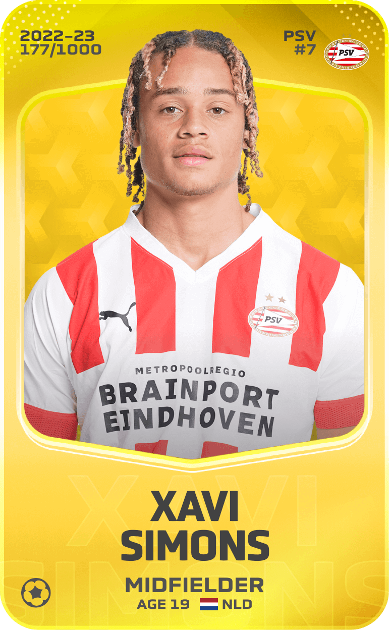 Xavi Simons 2022-23 • Limited 177/1000