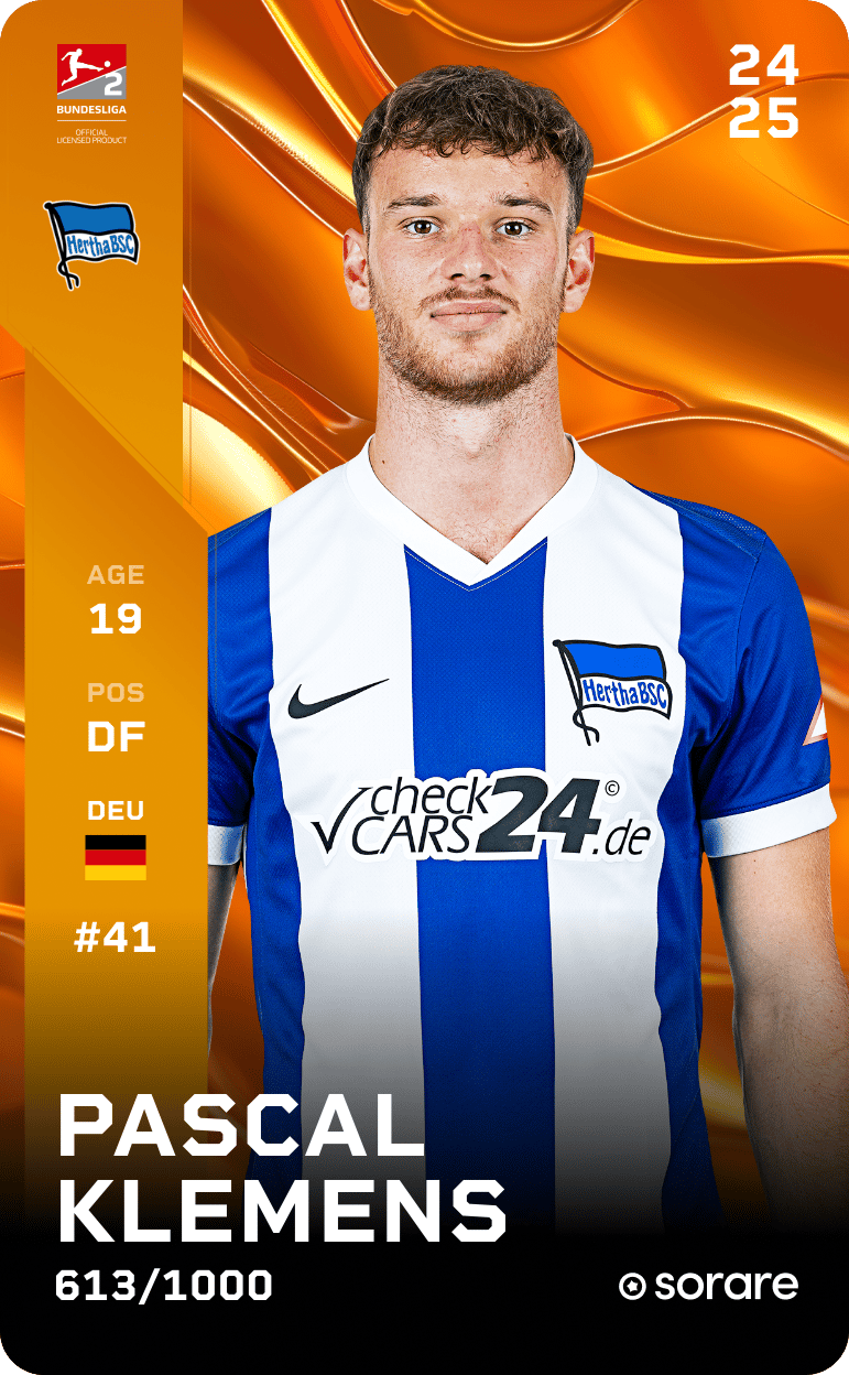 Pascal Klemens 2024-25 • Limited 613/1000