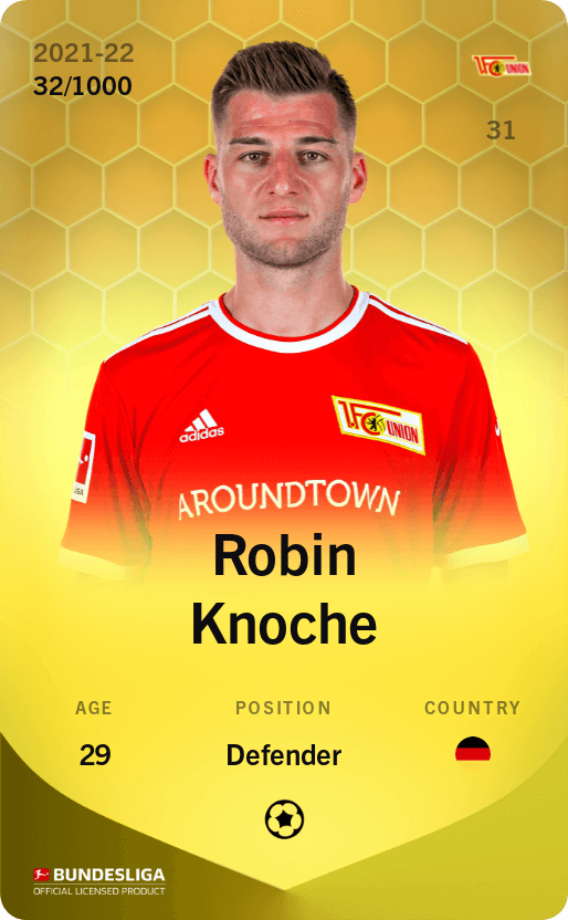 Robin Knoche 2021-22 • Limited 32/1000