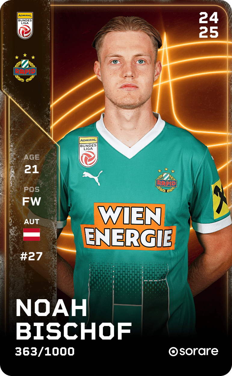 Noah Bischof 2024-25 • Limited 363/1000