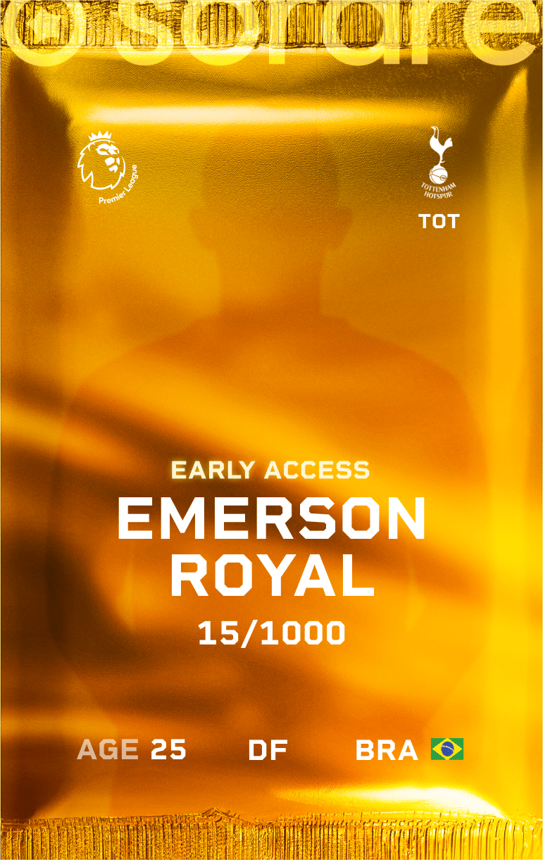 Emerson Royal 2024-25 • Limited 15/1000