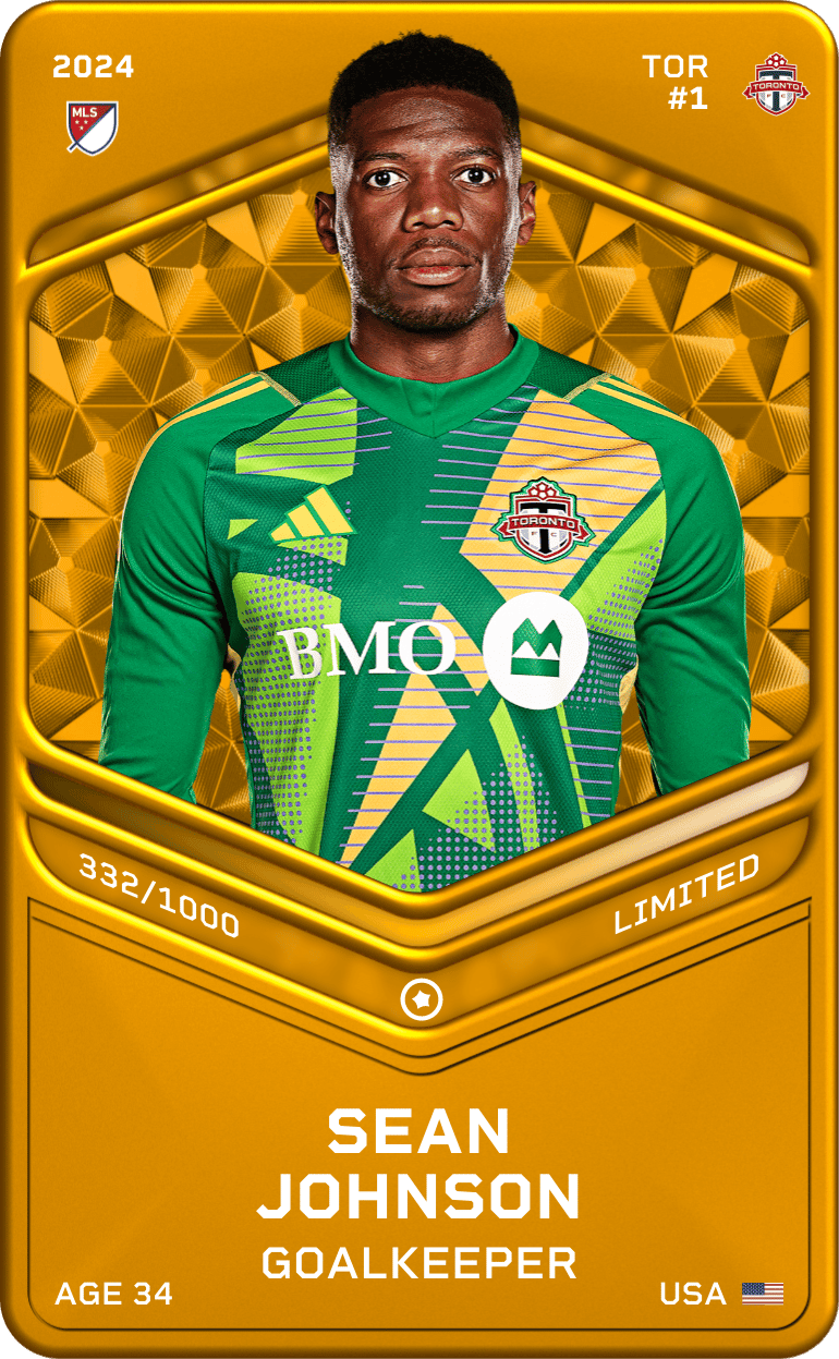 Sean Johnson 2024-25 • Limited 332/1000