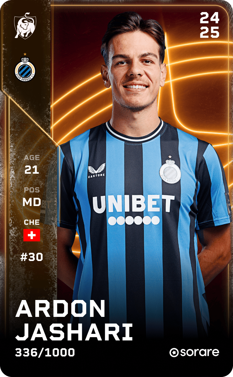 Ardon Jashari 2024-25 • Limited 336/1000